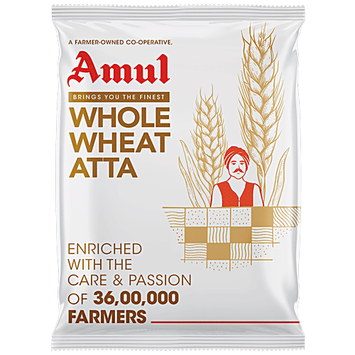 Buy Amul Whole Wheat Atta Online at Best Price of Rs 50 bigbasket