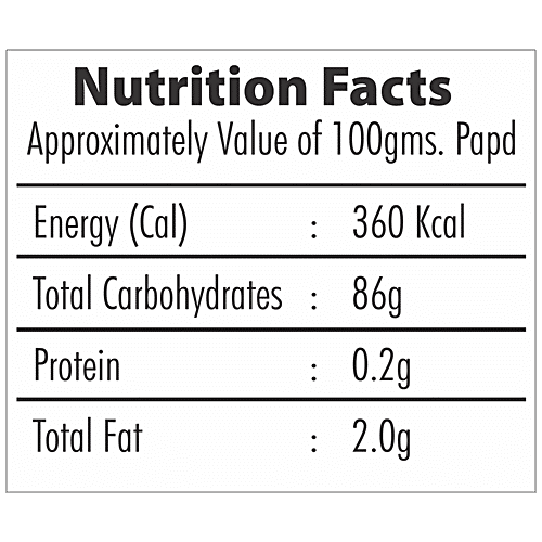 Balasa Papad - Sabudana, 70 g  