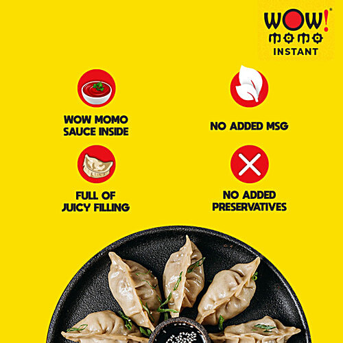 Wow! Momo Darjeeling Veg Momos, 10 pcs  
