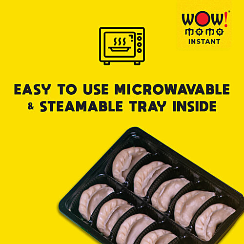 Wow! Momo Darjeeling Veg Momos, 10 pcs  