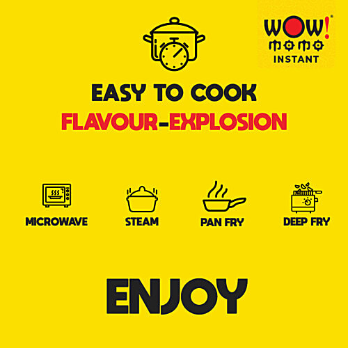 Wow! Momo Darjeeling Veg Momos, 10 pcs  