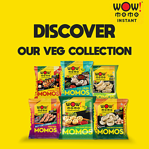 Wow! Momo Darjeeling Veg Momos, 10 pcs  