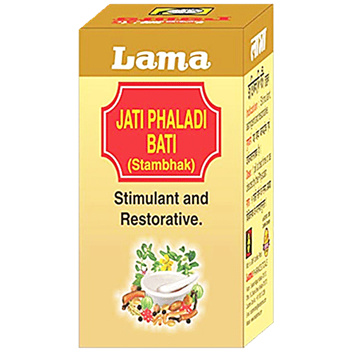 Lama Jati Phaladi Bati Stambhak Tablets, 20 pcs  