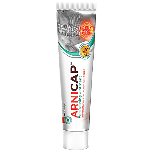 Green Cure Arnicap - Herbal Pain Relieving Ointment, 50 g  