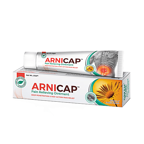 Green Cure Arnicap - Herbal Pain Relieving Ointment, 50 g  