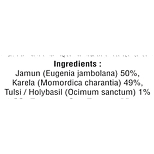 Basic Ayurveda Jamun Karela Mix Juice - Organic Herbal, Useful in Spleen Enlargement & Improves Digestion, 1 L  