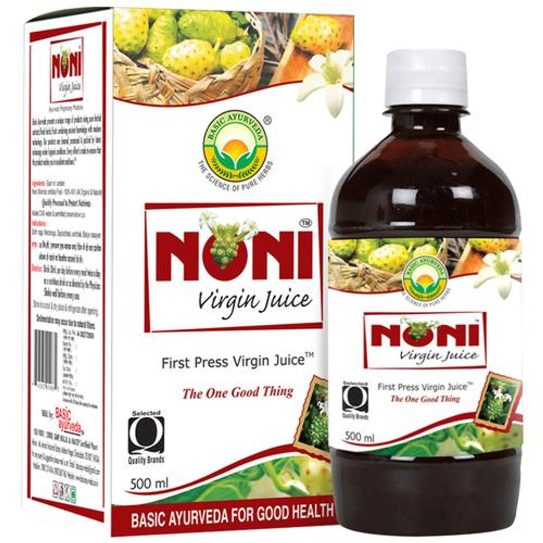 Buy Basic Ayurveda Noni Virgin Juice Organic, Improve Immunity, Pain