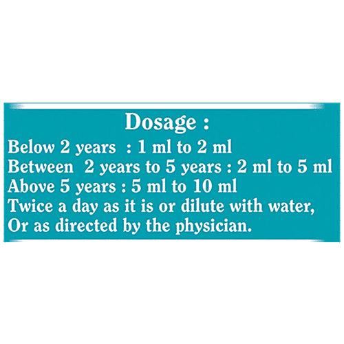 Buy Basic Ayurveda Infantop Syrup Treatment For Worm Infection, For Kids Online at Best Price