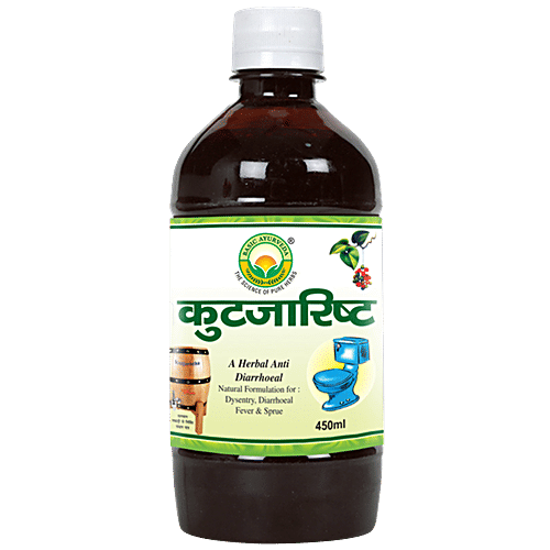 Buy Basic Ayurveda Kutjarishta Syrup For Cough & Pneumonia, Improves