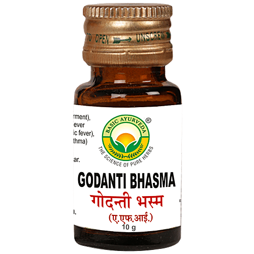 Buy Basic Ayurveda Godanti (Harital) Bhasma Joint inflammation