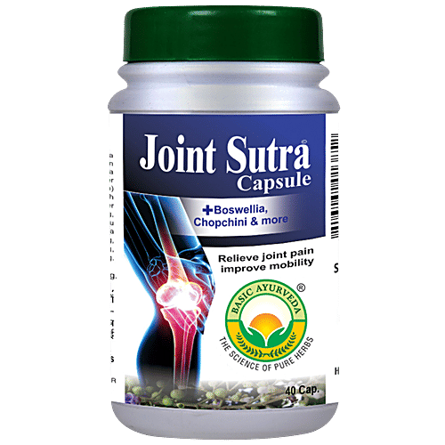 Buy Basic Ayurveda Joint Sutra Capsules For Bones & Joints Health