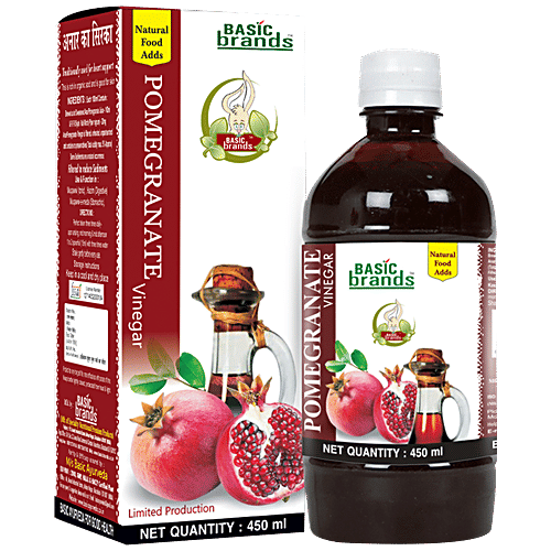 Buy Basic Ayurveda Pomegranate/Anar Vinegar Online at Best Price of