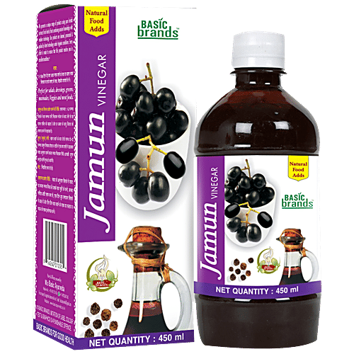 Buy Basic Ayurveda Jamun Vinegar Monsoon Plum, For Liver Issues