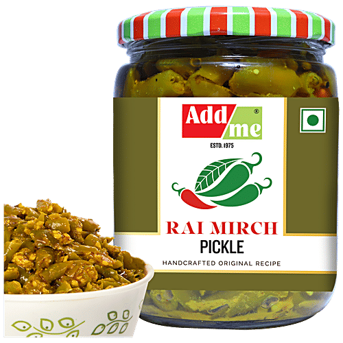 Add me Rai Mirch Pickle, 500 g  