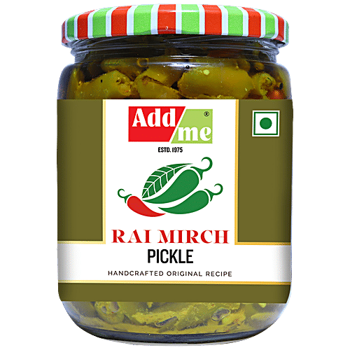 Add me Rai Mirch Pickle, 500 g  
