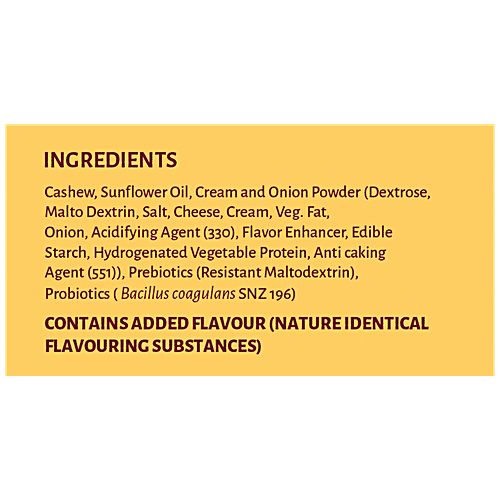 Buy Open Secret Nutty Cashews Cream & Onion, Rich In Protein Online