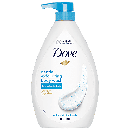 Buy Dove Gentle Exfoliating Beads Body Wash For Softer Smoother Skin