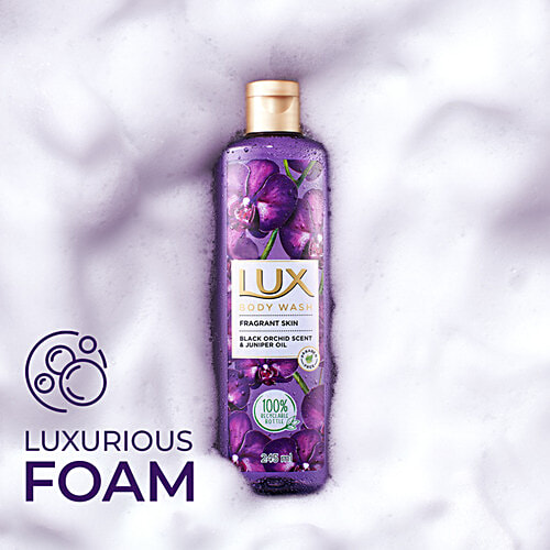 Buy Lux Body Wash For Fragrant Skin Black Orchid Scent & Juniper Oil