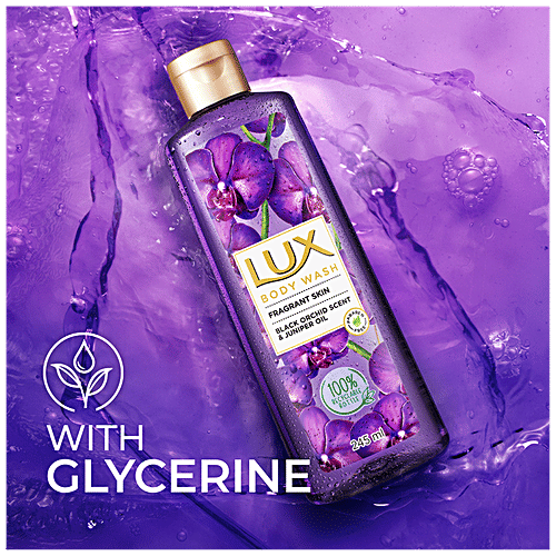 Buy Lux Body Wash For Fragrant Skin Black Orchid Scent & Juniper Oil