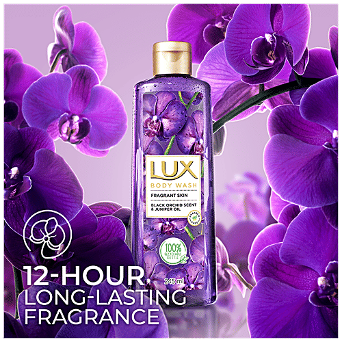 Buy Lux Body Wash For Fragrant Skin Black Orchid Scent & Juniper Oil