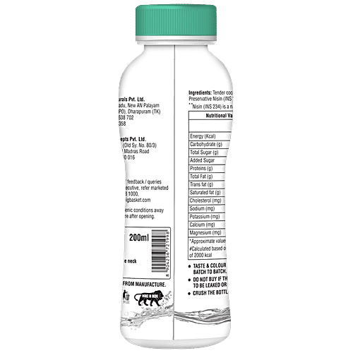 Buy Fresho Tender Coconut Water No Added Sugar, Flavours Online at