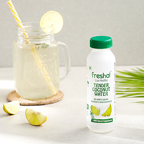 Buy Fresho Tender Coconut Water No Added Sugar, Flavours Online at
