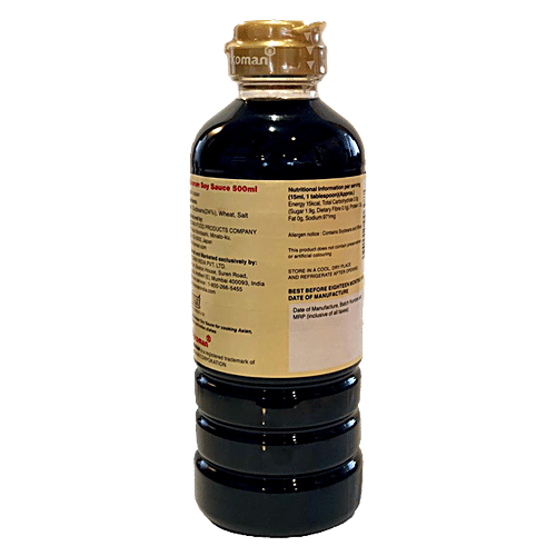 Kikkoman Naturally Brewed Soy Sauce - Imported, 500 ml  Naturally Brewed
 Well-Balanced Flavour