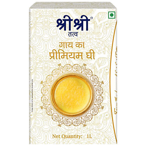 Sri Sri Tattva Premium Cow Ghee, 1 L  