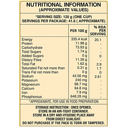 Sri Sri Tattva Whole Wheat Atta, 5 kg  