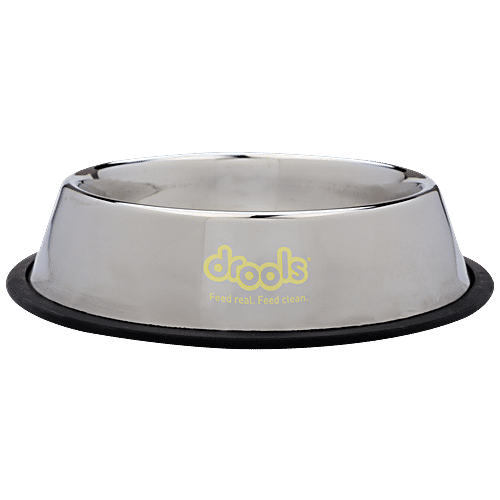 Drools Stainless Steel Feeding Bowl For Cats, 225 ml  