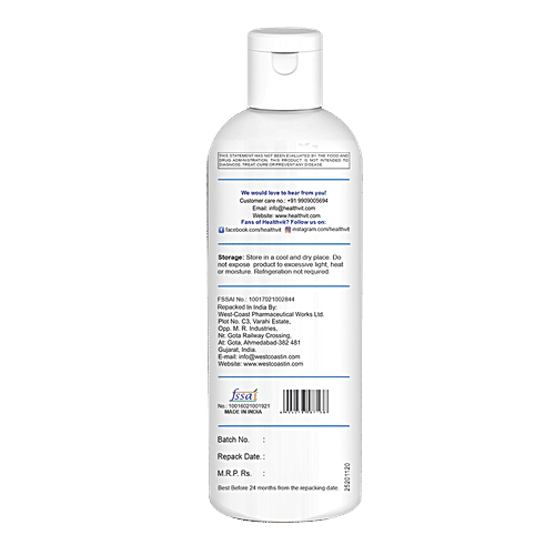 Healthvit MCT Oil  - Unsweetened & Odourless, 100 ml  