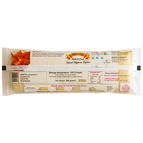 Unroll Samosa Dough Sheet, 500 g  