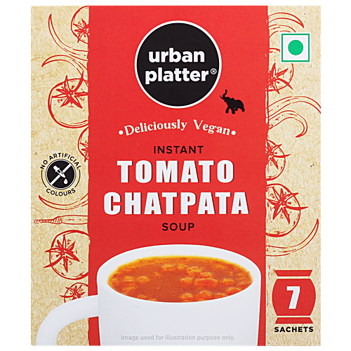 Buy Urban Platter Vegan Instant Chatpata Tomato Cup Soup Online at Best