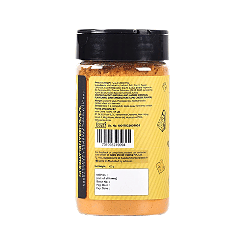 Urban Platter Cheddar Cheese Powder, 100 g  Perfectly Plant-Based
 Cheering Cheddar