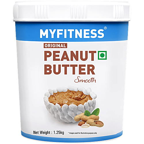 Myfitness Original Peanut Butter - Smooth, 1.25 Kg  