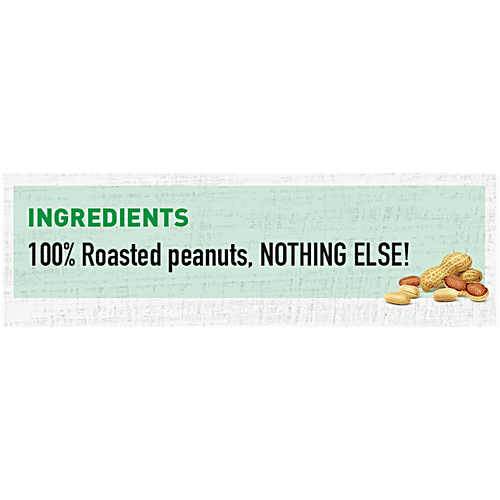 Myfitness Natural Peanut Butter - Crunchy, 1.25 Kg  Healthy & Tasty
 High in Protein
 No Oil Separation