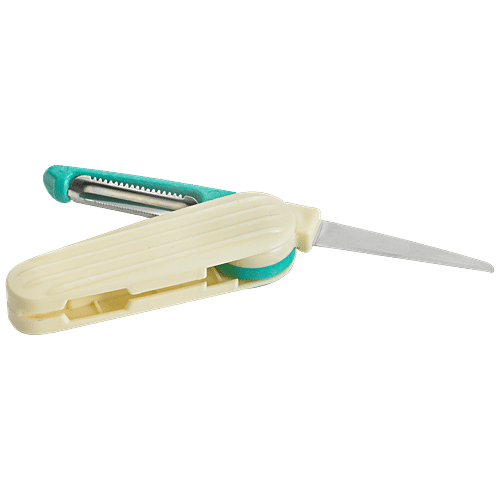 Ritu 2 IN 1 Folding Knife, Assorted Color, 1 pc