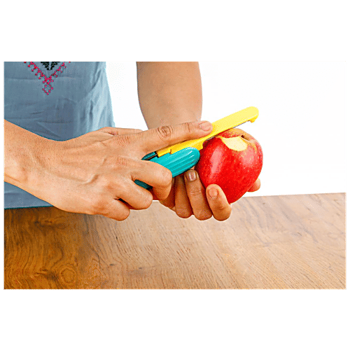 Ritu Vegetable Knife - Plain Laser, Assorted Color, 1 pc