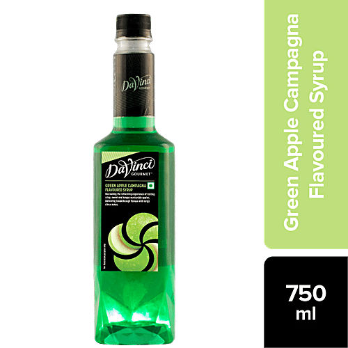 Buy DaVinci Gourmet Green Apple Campagna Flavoured Syrup Tangy Citrus