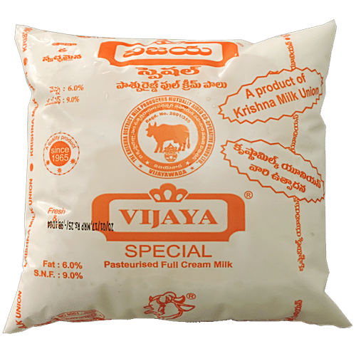Buy Vijaya Special Milk Pasteurised Full Cream Online at Best Price