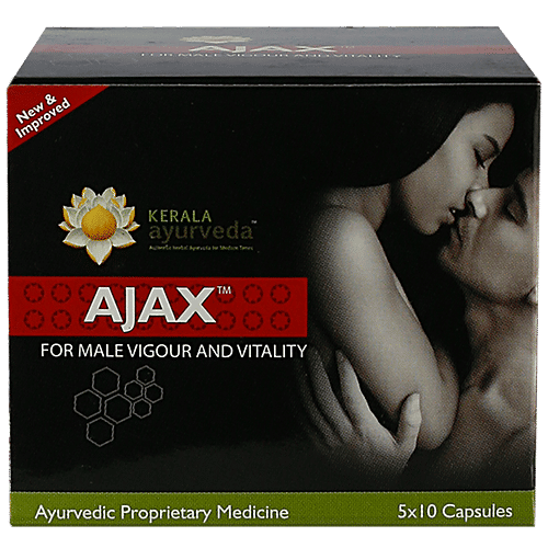 Kerala Ayurveda Ajax Capsules, 50 pcs  