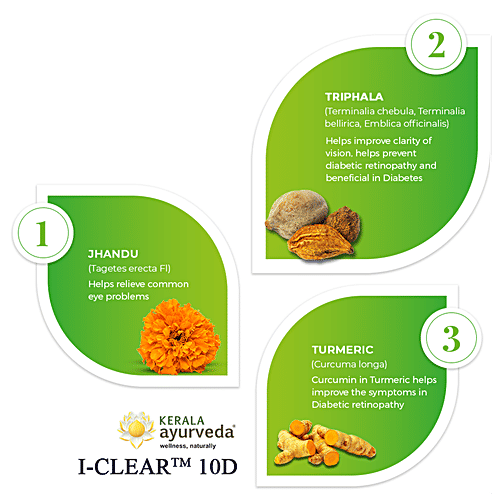 Kerala Ayurveda I-Clear 10D Tablets, 30 pcs  