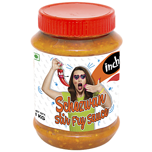 Inchi  Schezwan Stir Fry Sauce, 1 kg PET Jar 