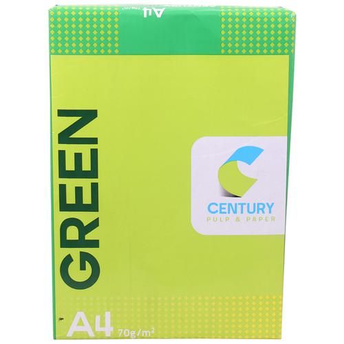 Buy Century Green A4 Size Copier/Printing Paper - 70 GSM, 1 Ream Online at  Best Price of Rs 325 - bigbasket