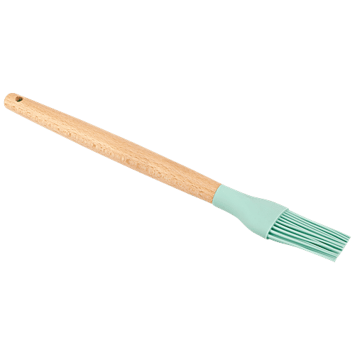 Buy Yongsheng Silicone Basting Brush Wooden Handle, Assorted Colour