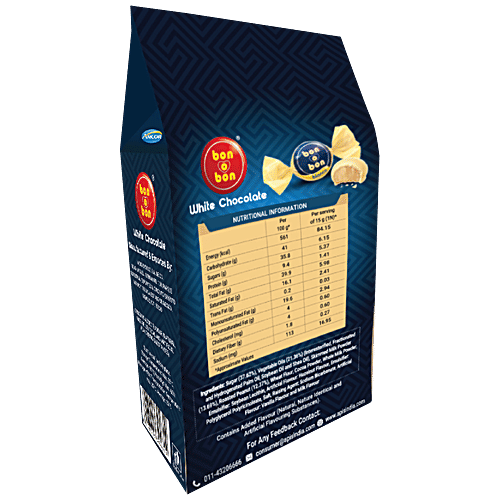 Arcor Bon O Bon - White Chocolate, 180 g  