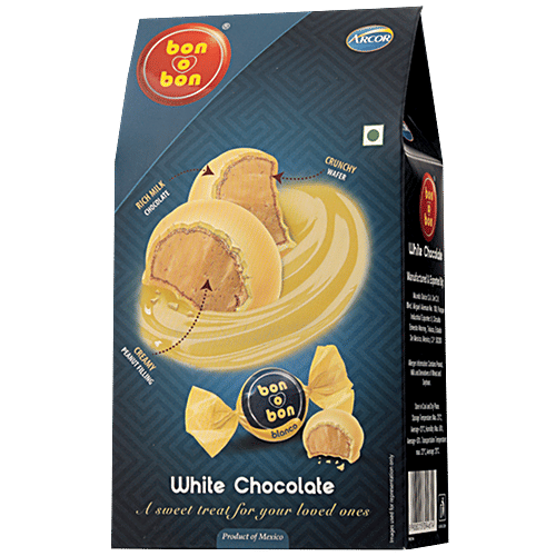 Arcor Bon O Bon - White Chocolate, 180 g  