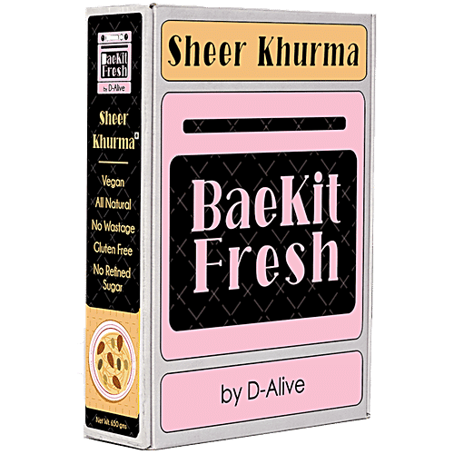 D-Alive BaeKit Fresh Vegan Sheer Khurma, 650 g  