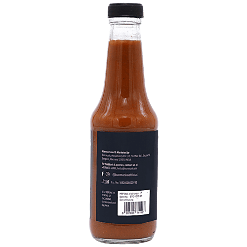 Bun Maska Original Black Truffle Hot Chilli Sauce, 270 g  For Chicken Wings/Steak