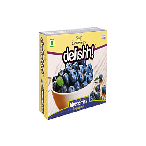 Buy Delishh Blueberries Frozen Fresh Online at Best Price of Rs 432